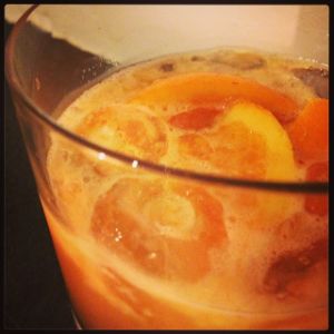 An image of the Grand Fashioned cocktail submitted by n0tquitethere that contains Caster Sugar, Angostura Bitters, Orange, Grand Marnier and Lime