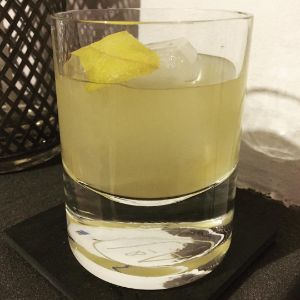 An image of the Mariner cocktail submitted by n0tquitethere that contains Blended Scotch, Cardamom Syrup, Pineapple Juice, Lemon and Lemon