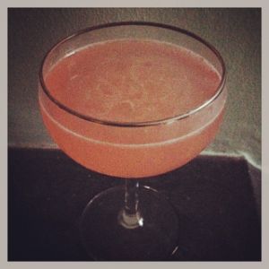 An image of the Pendennis Cocktail cocktail submitted by n0tquitethere that contains London Dry Gin, Apricot Brandy, Peychauds Bitters and Lime