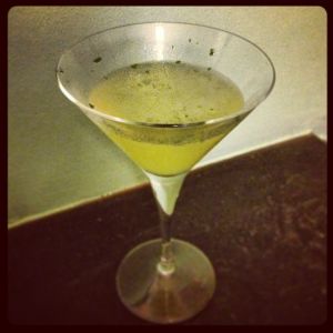 An image of the West Side cocktail submitted by n0tquitethere that contains Lemon Vodka, Lemon, Simple Syrup, Mint and Soda Water